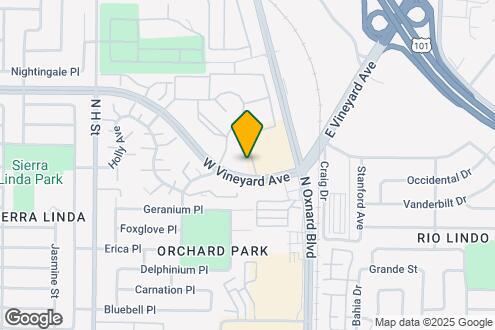 Map Image of the Property - Los Arbolitos Apartments, Oxnard