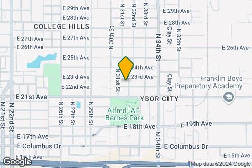 Map Image of the Property - 3110 E 22nd Ave.