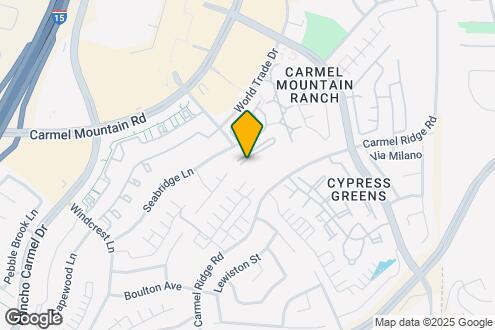 Map Image of the Property - Jefferson at Carmel Mountain Ranch