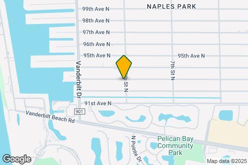 Map Image of the Property - 596 93rd Ave N