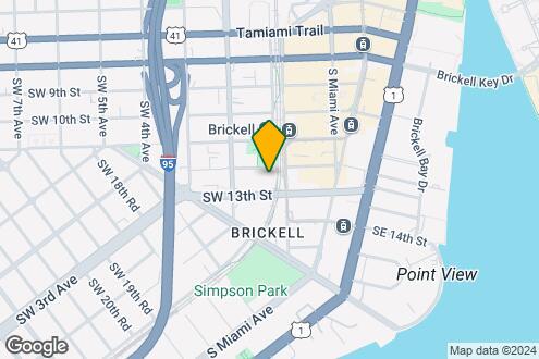 Imagen del Mapa de la Propiedad - Brickell First