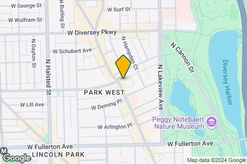 Map Image of the Property - 2555 N Clark St