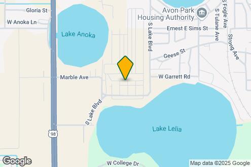 Map Image of the Property - Twin Lakes at Avon Park