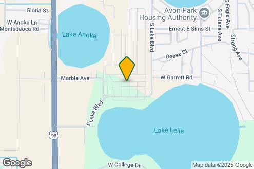 Map Image of the Property - Twin Lakes at Avon Park (Closed)