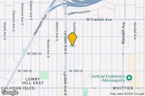 Map Image of the Property - 2308 Garfield Ave S