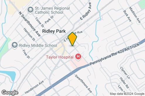 Map Image of the Property - Ridley Manor