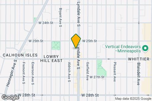 Map Image of the Property - 2536 Lyndale Ave S