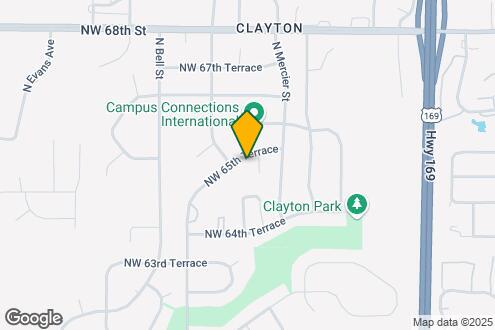 Map Image of the Property - Clayton Apartments