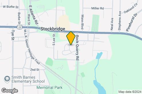 Imagen del Mapa de la Propiedad - Reserve at Stockbridge