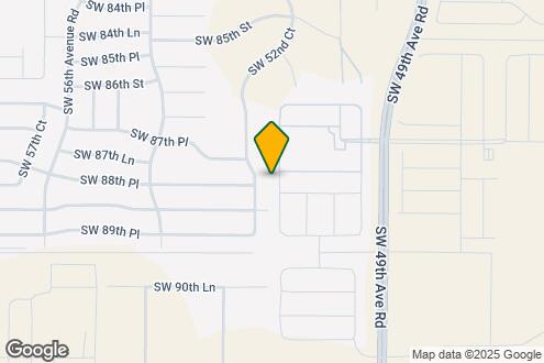 Map Image of the Property - 8780 SW 49th Cir