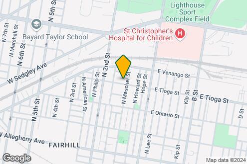 Map Image of the Property - 159 W Tioga St