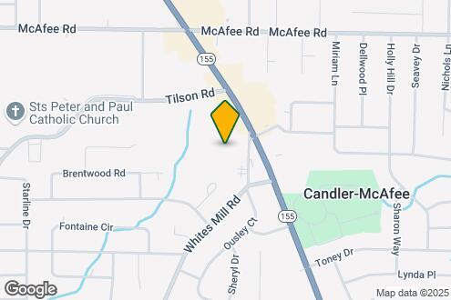 Map Image of the Property - Candler Forrest Apartments