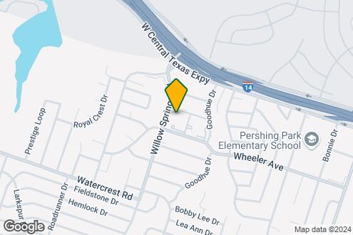 Map Image of the Property - The Springs at 1100 Apartment Homes