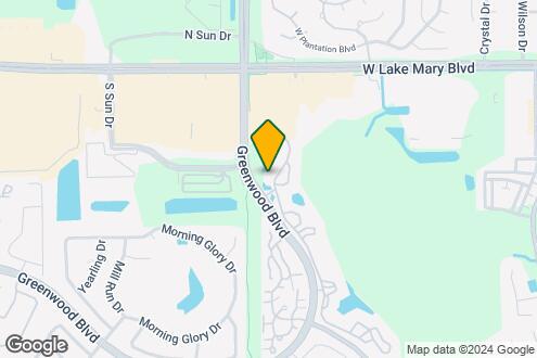 Map Image of the Property - Pebble Creek Apartments At Lake Mary