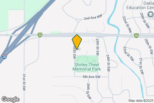 Map Image of the Property - 303 27th Street SW (Parkview Place)