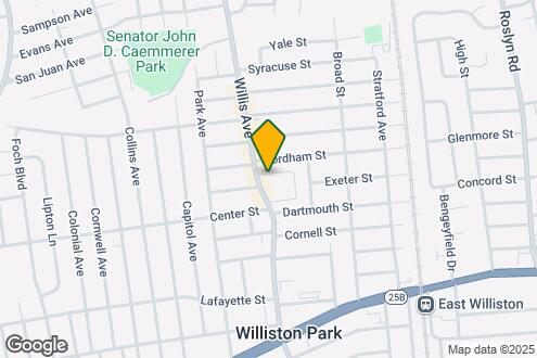 Map Image of the Property - Maple Crest Apartments at Williston Park