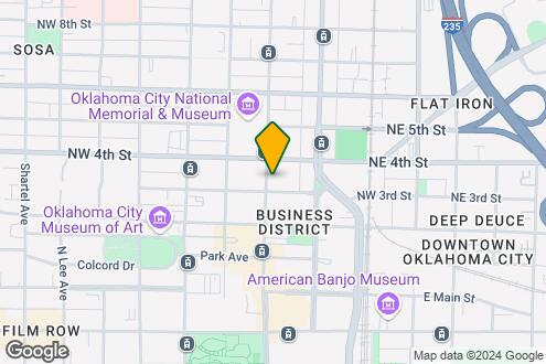 Imagen del Mapa de la Propiedad - Carnegie Centre Historic Lofts