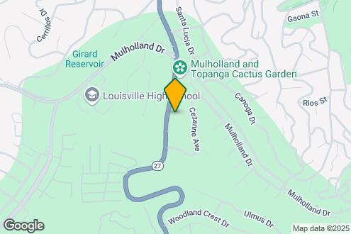 Map Image of the Property - 4416 Topanga Canyon Blvd