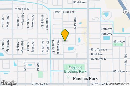 Map Image of the Property - Pinellas Pines