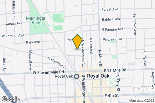 Map Image of the Property - Royal Oakland Apartments