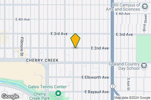 Map Image of the Property - Modera Cherry Creek