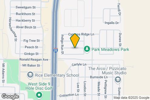 Map Image of the Property - 4215 Woodlake Ln