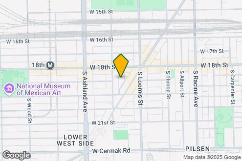 Map Image of the Property - 1822 S Bishop St