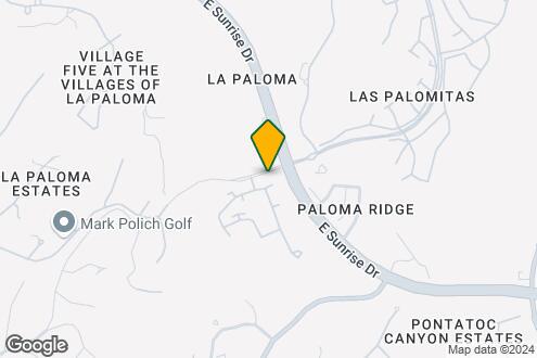 Map Image of the Property - The Legends at La Paloma