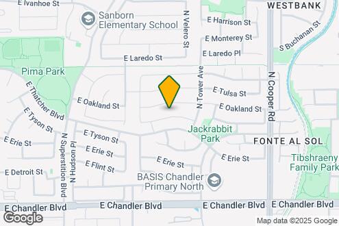 Map Image of the Property - 1600 E Carla Vista Dr