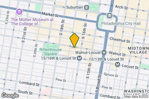 Map Image of the Property - 1616 Walnut St