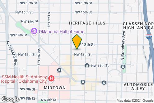 Map Image of the Property - Claremont Apartments