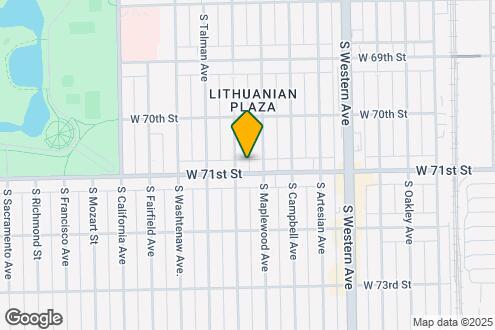 Map Image of the Property - 2548 W 71st St