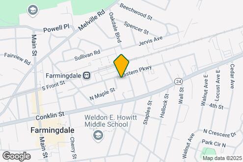 Map Image of the Property - Fairfield Courtyard East At Farmingdale