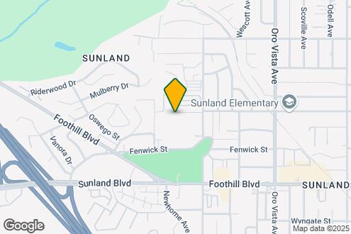 Map Image of the Property - Sunland Park Apartments