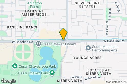 Map Image of the Property - 3511 E Baseline Rd