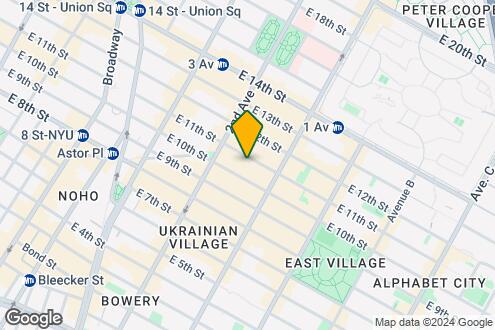 Imagen del Mapa de la Propiedad - 322 East 11Th Street