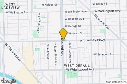 Map Image of the Property - 1555-1557 W Diversey Pky