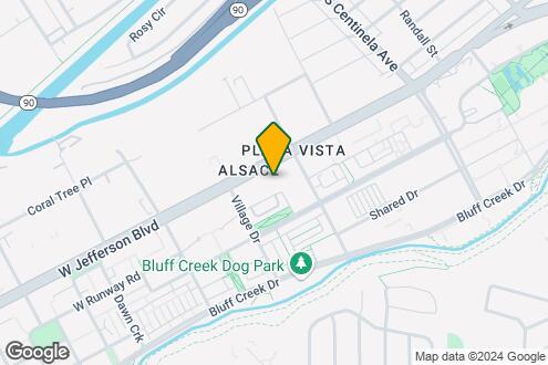 Map Image of the Property - Villas at Playa Vista - Malibu