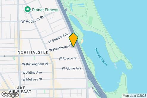 Map Image of the Property - 3440 N Lake Shore Dr