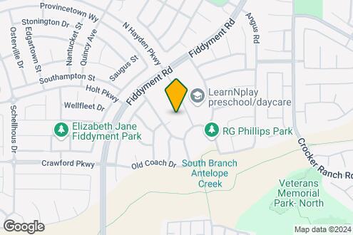 Map Image of the Property - Solstice at Fiddyment Ranch