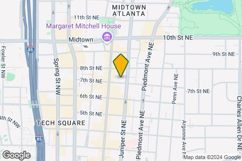 Map Image of the Property - The Dagny Midtown Apartments