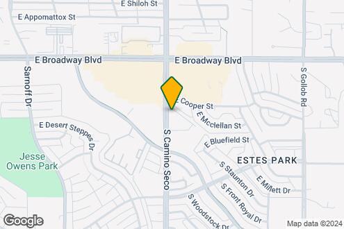 Map Image of the Property - Emerald Pointe Apartments "Tucson's Best K...