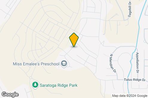 Map Image of the Property - 768 N Alta View Dr