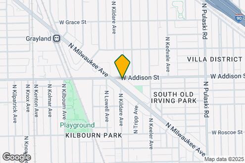 Map Image of the Property - 4261 W Addison St