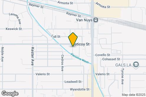 Map Image of the Property - Saticoy 12 Apartments