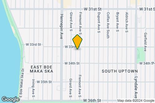 Map Image of the Property - Fremont Apartments | 3300