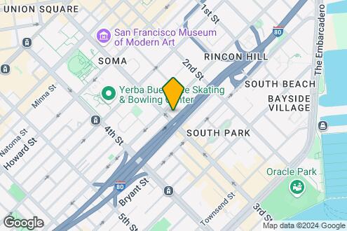 Map Image of the Property - Yerba Buena Commons