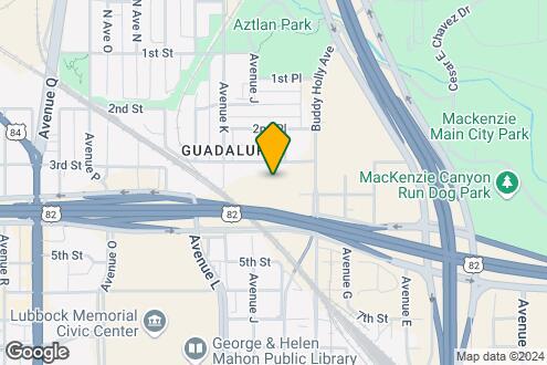 Map Image of the Property - Guadalupe Villas Senior Living - 55+