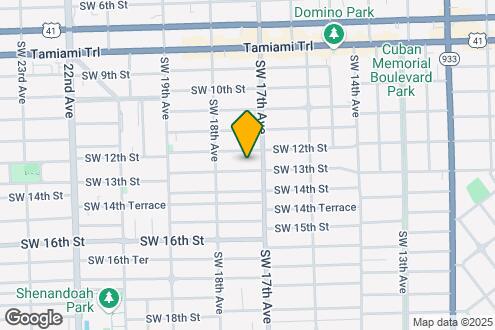 Map Image of the Property - 1721 SW 13th St