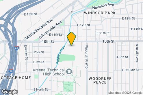 Map Image of the Property - Roberts School Flats